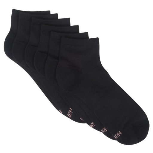 hanes comfortsoft women's ankle socks, 3-pack women hanes