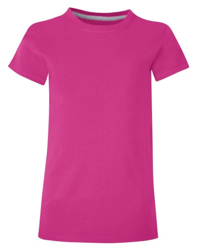 hanes girls' essential tee 2-pack youth Hanes