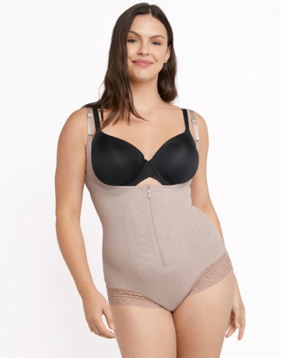 maidenform ultra sculpts fajas colombianas open bust bodysuit women Maidenform